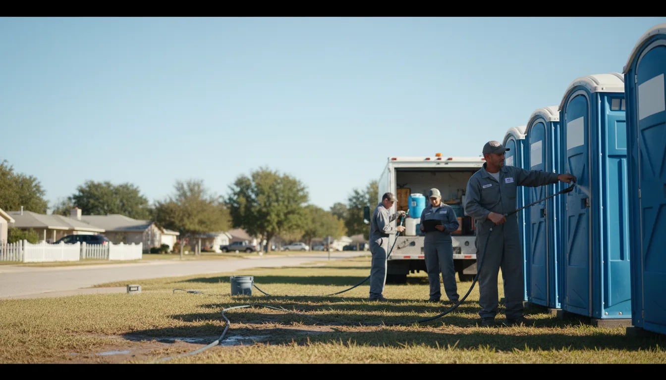 Long-Term Portable Toilet Rental in Bazine, KS near me